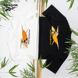 Reebok 锐步“功夫熊猫”联名款中性运动T恤H18407 黑色M【报价价格评测怎么样】 -什么值得买
