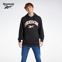 Reebok锐步 运动经典CL BBALL HOODIE男女连帽卫衣 GJ5850_黑色 A/M