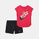 唯品尖货：NIKE 耐克   儿童短袖+短裤套装