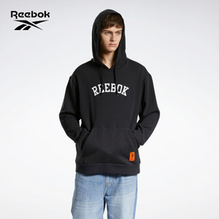 Reebok锐步 运动经典CL X BEP UNISEX HD男女连帽卫衣 GT4624_黑色 A/S