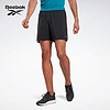 Reebok锐步 运动健身RE  2-1  SHORT男子短裤五分裤 FJ3987_黑色 XL