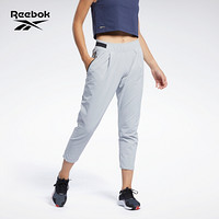 Reebok锐步 运动健身LM Athletic Pant莱美女子长裤 GN5981_浅灰色 A/S