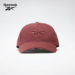 Reebok锐步 运动健身LM BASEBALL CAP莱美男女有檐帽帽子 H15960_砖红色 OSFW