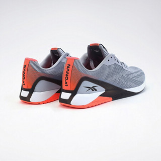 Reebok锐步 运动健身 Nano X1 GRIT男子低帮训练鞋 S42564_灰色/黑色/橙色 44.5