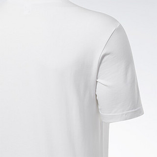 Reebok 锐步 Classics 中性运动T恤 GD0451 白色 M