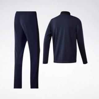 Reebok锐步运动健身TE TRICOT TRACKSUIT男子套装DY7776_藏蓝色L【报价价格评测怎么样】 -什么值得买