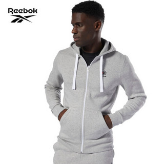 Reebok 锐步 CL F FULL ZIP HOODIE 男款连帽卫衣