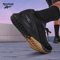 Reebok锐步 运动健身 Nano X1男子低帮训练1鞋 FZ0633_黑色 44