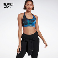 Reebok锐步 运动健身OSR HERO RACER BRA P女子中强度运动文胸 FL0095_蓝色/黑色 A/XS