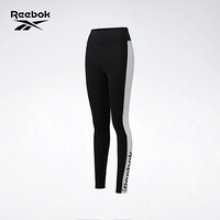 Reebok锐步 运动健身TE Linear Logo Legging女子紧身裤 FT8870_黑色 S