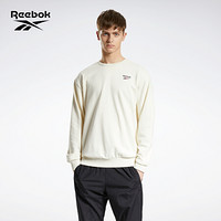 Reebok锐步 运动经典CL PVT SWT CREW男女长袖T恤套头衫 GP9209_奶白色 A/XS
