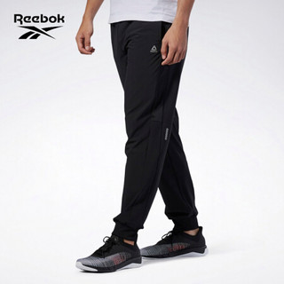 Reebok锐步 运动健身RUNNING PANT男子长裤 CW5233_黑色 A/M