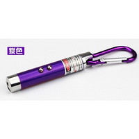 迷你验钞机小型紫外线验钞灯便携式验钞笔荧光剂检测笔紫光手电筒 紫色+带3颗电池