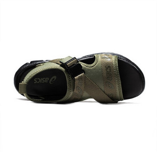 ASICS 亚瑟士 Gel-Quantum 90 SD 中性凉鞋 1023A014-300 绿色/黑色 40
