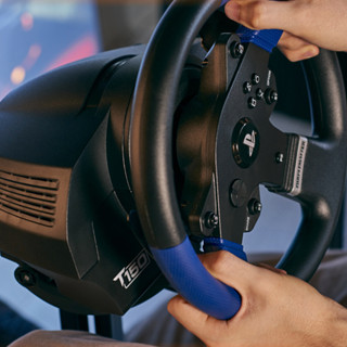 THRUSTMASTER 图马思特 T150RS 游戏赛车方向盘 黑色