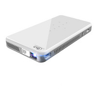 新款X2投影仪 16G触摸DLP智能迷你4K高清安卓手机投影机projector 白色8G升级版 官方标配