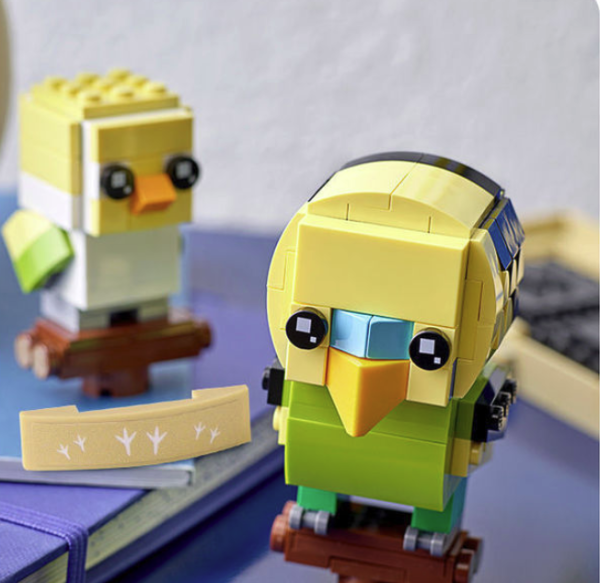 乐高积木_lego 乐高 brickheadz 方头仔系列 40443 鹦鹉多少钱-什么