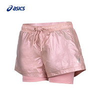 ASICS/亚瑟士 女式珠光涂层运动梭织短裤 2032B434-400 粉色 XXL