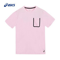 ASICS/亚瑟士 男式运动短袖T恤 2031B475-101 粉色 M