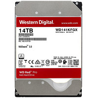 Western Digital 西部数据 红盘Pro系列 3.5英寸 企业级硬盘 14TB (SMR、7200rpm、256MB) WD141KFGX