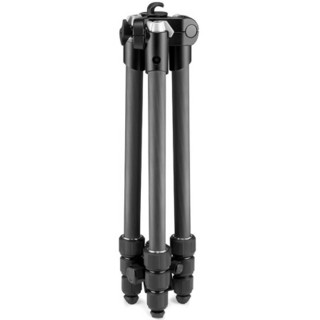 Manfrotto 曼富图 ELEMENT MII 碳纤维三脚架套装 黑色 手机夹