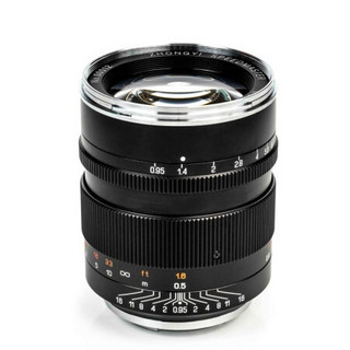 ZHONGYI OPTICAL 中一光学 50mm F0.95 标准定焦镜头 佳能R卡口 67mm 黑色