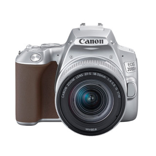 Canon/佳能 EOS 200D II EF-S 18-55 单反套机(白色、EOS 200D II 套机 EF-S 18-55mm f/4-5.6 IS STM+EF 50mm f/1.8 STM)