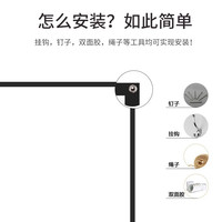 JJZER/竹者 支架幕布6072寸100寸120寸4:3/16:9家用移动便携式投影仪幕布 简易落地投影机手动幕布免打孔屏幕