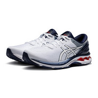 ASICS/亚瑟士 2020秋冬男子旗舰稳定支撑跑鞋GEL-KAYANO 27 1011A767 白色/深蓝 40.5