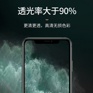 爱否两片装加壳iPhone 11软膜11 Pro全覆盖XR苹果X/XS高清Max保护膜TPU手机贴膜 iPhone XS Max 软膜2张+1个壳