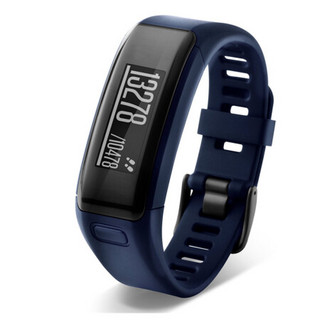 佳明(Garmin)vivosmart HR心率监测运动手环智能手表行动追踪器 Midnight Blue Regular