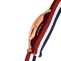 Daniel Wellington 经典情侣腕表 DW男款石英手表 织布表带 男友礼物 40mm