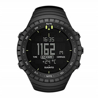 颂拓(SUUNTO)Core高度计气压计指南针和天气指示器户外运动手表 黑色 手表