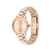 Movado 摩凡陀 波特系列 女士石英手表 不锈钢表壳表带 34mm表盘 3600503