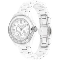 coach蔻驰限量版Preston女士石英机芯防水白色陶瓷手链手表32mm White ONE SIZE
