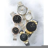 精工(Seiko)Solar 女士太阳能石英手表 50米防水 不锈钢表带 29mm No Color ONE SIZE