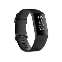 fitbit Charge 4 常规版 智能手环 黑色 硅胶表带（GPS、心率）