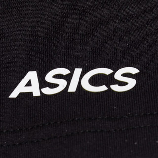 ASICS亚瑟士 2021春夏T恤女运动休闲落肩短袖 2032C073-003 黑色 XXL