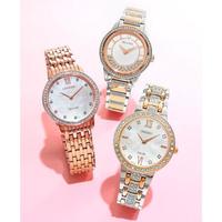 西铁城（CITIZEN）女士石英腕表施华洛世奇水晶装饰时尚29mm EX1483-50D No Color ONE SIZE