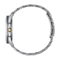 西铁城（CITIZEN）Corso男士镶钻装饰石英腕表不锈钢表带商务41mm BM7494-51L Two Tone ONE SIZE