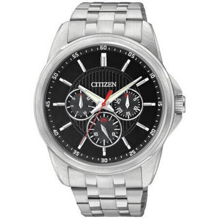 西铁城（CITIZEN）AG8340-58E男士防水石英多功能表盘不锈钢手链手表42mm No Color ONE SIZE