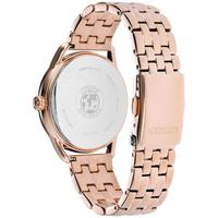 西铁城（CITIZEN）女士太阳能石英腕表水晶装饰表盘不锈钢表带37mm FE6113-57X Rose Gold ONE SIZE