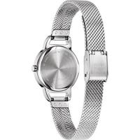 西铁城(CITIZEN)女士石英手表不锈钢表带时尚简约休闲腕表26mm EZ7000-50A Silver ONE SIZE