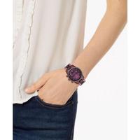 Michael Kors 女士防水石英炫彩薰衣草紫色不锈钢手链手表37mm MK6720 Lavender ONE SIZE