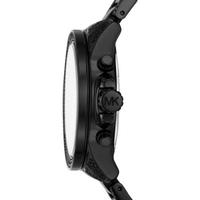 Michael Kors 女士MK6708防水石英黑色不锈钢手链手表42mm Black ONE SIZE