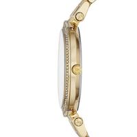 Michael Kors 女士50米防水三指针模拟石英机芯金色不锈钢手链手表39mm MK3216 Gold ONE SIZE