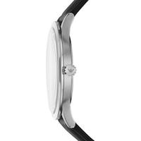 Emporio Armani阿玛尼男士石英腕表黑色皮革表带休闲简约44mm AR11210 Black ONE SIZE