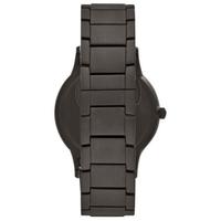 Emporio Armani阿玛尼男士三针石英手表黑色不锈钢表带43mm AR11259 Black ONE SIZE