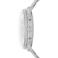 Emporio Armani阿玛尼男士三针石英计时手表不锈钢网状表带简约休闲43mm AR11288 Silver ONE SIZE