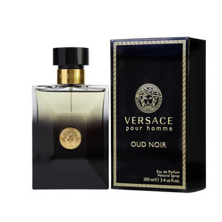 范思哲（VERSACE）Pour Homme Oud Noir男士edp淡香水 东方木质香100ml